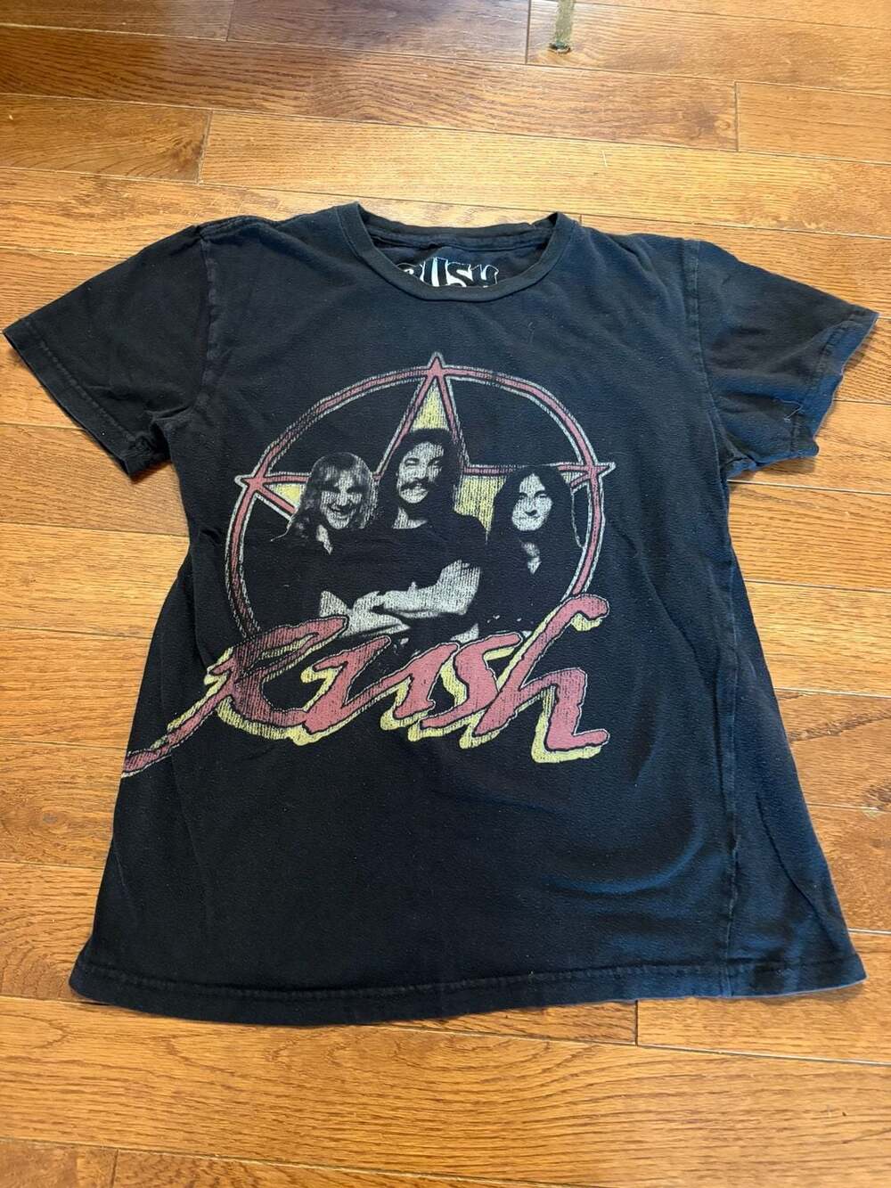 Rush Tour Of Europe 1980 T-Shirt Black